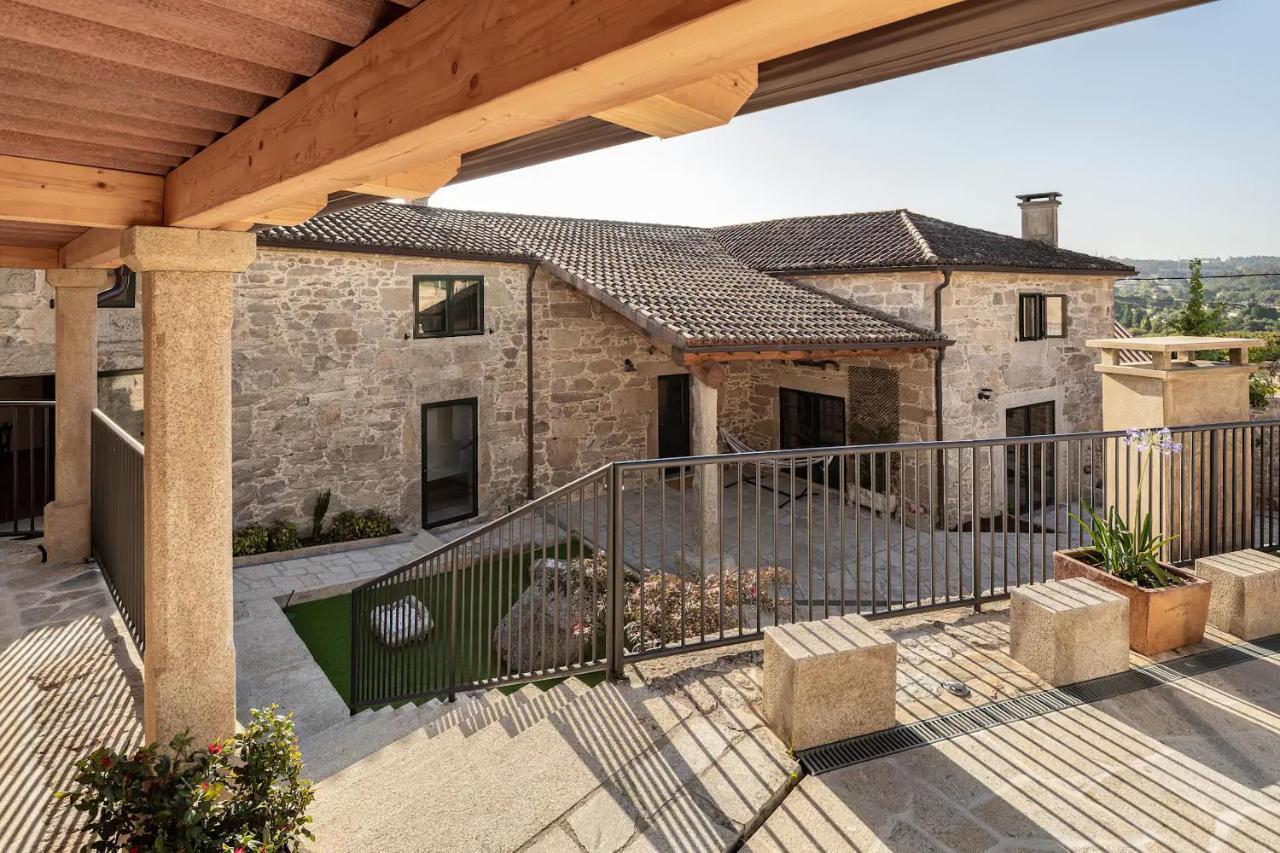 A Casa Romeu Villa ซานติอาโก เด กอมโปสเตลา ภายนอก รูปภาพ
